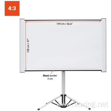 Tripod stand projection screen mobile portable outdoor